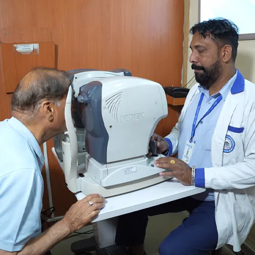 Medical eye examination