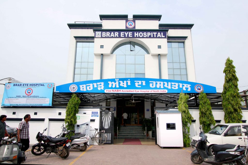 hospital front view