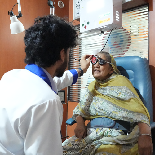 Hospital reception area